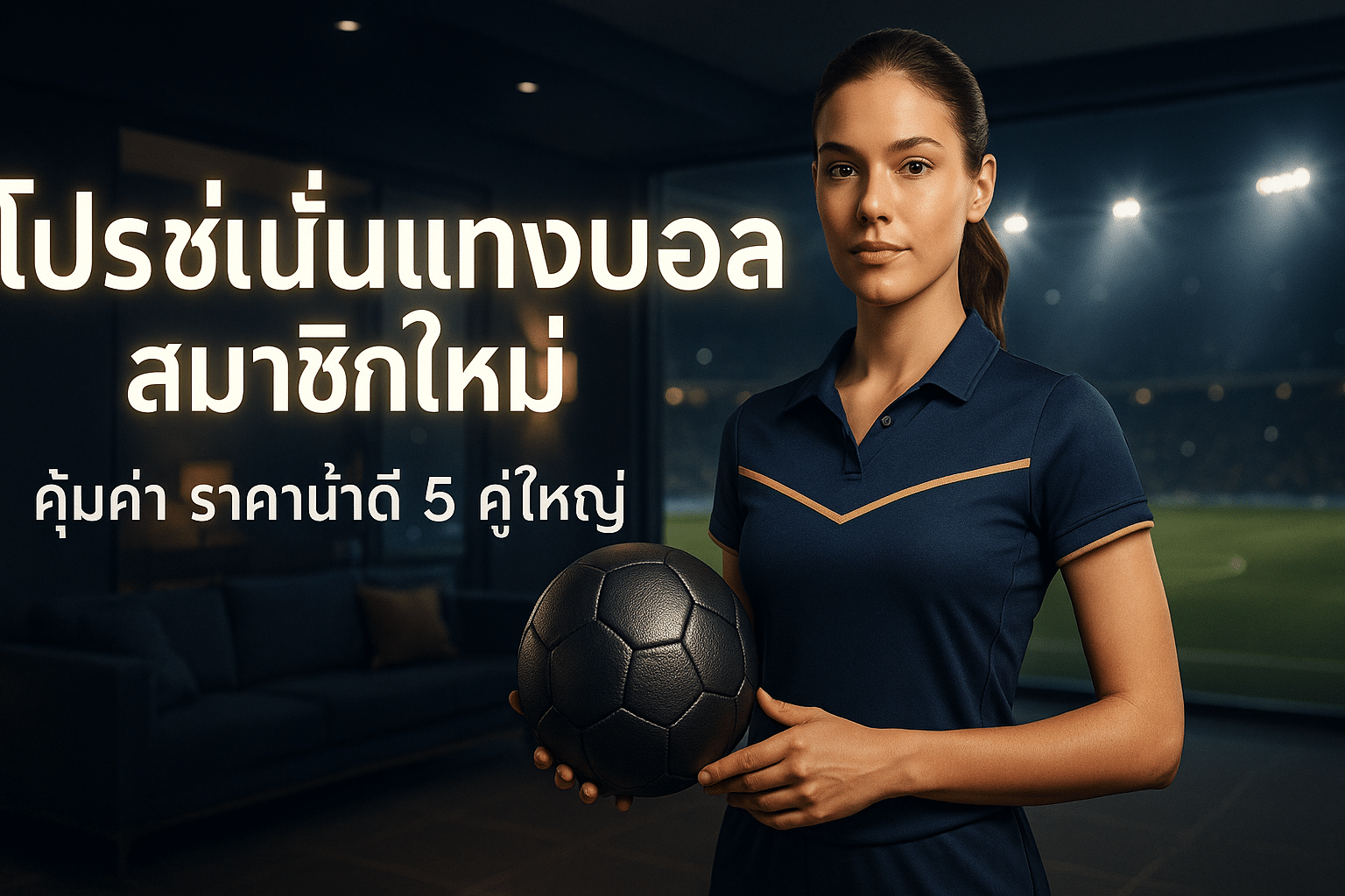 โปรโมชั่นแทงบอล สมาชิกใหม่