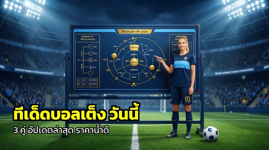 ทีเด็ดบอลเต็ง วันนี้