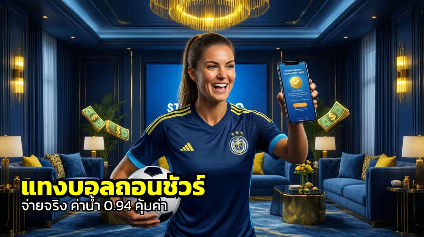 แทงบอลถอนชัวร์ จ่ายจริง